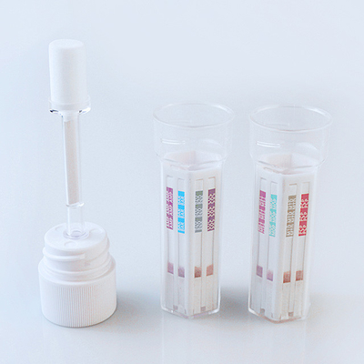Больничная 12 в 1 чашка для анализа слюны в пероральной жидкости с помощью полости рта