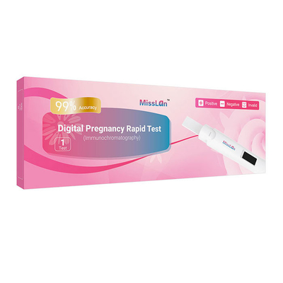 Быстрые диагностические прокладки теста на беременность кассеты теста на беременность мочи HCG