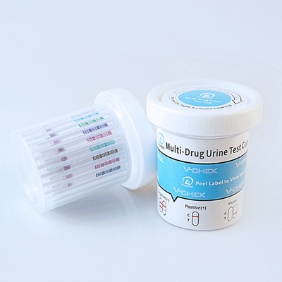 Ce одобрил тест DC124 чашки набора теста мочи DOA пластиковый медицинский быстрый