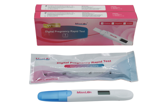 510k OEM 10mIU/mL набора теста на беременность CE ANVISA цифров