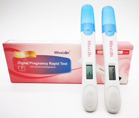 Набор теста на беременность ISO 13485 цифров для обнаружения мочи HCG