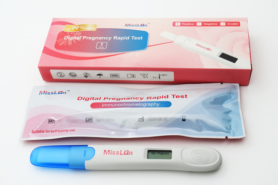 Набор теста ясной беременности цифров быстрый с результатом первого ответа предыдущим