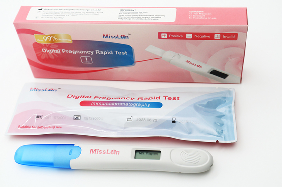 Набора теста беременности цифров OEM Handgrip быстрого эргономический